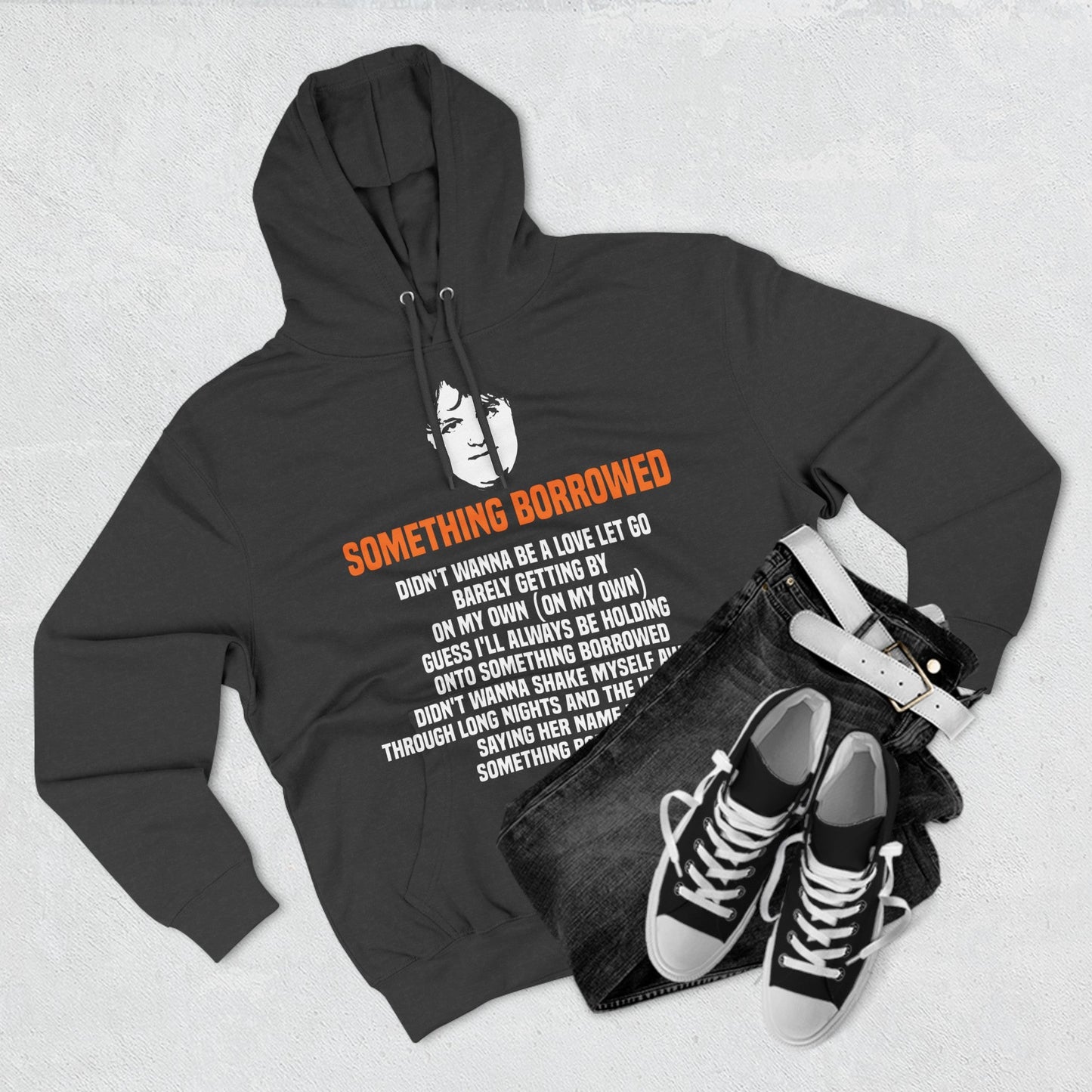 Lewis Capaldi Three-Panel Fleece Hoodie - Something Borrowed