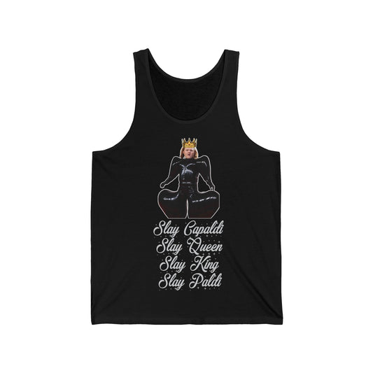 Lewis Capaldi Unisex Jersey Tank Top  - Slay Capaldi