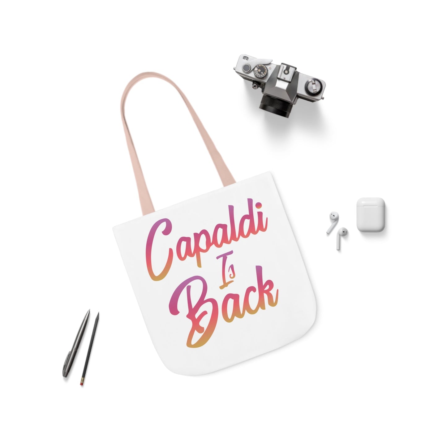 Lewis Capaldi Canvas Tote Bag - Capaldi is back