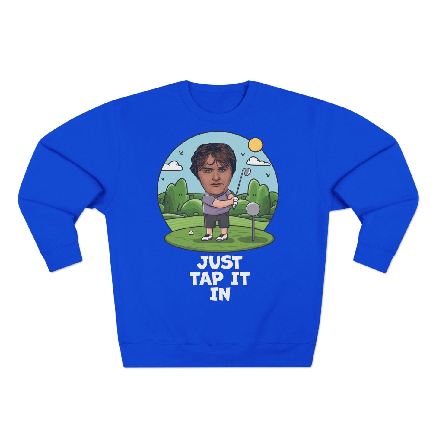 Lewis Capaldi Unisex Crewneck Sweatshirt - Golfing