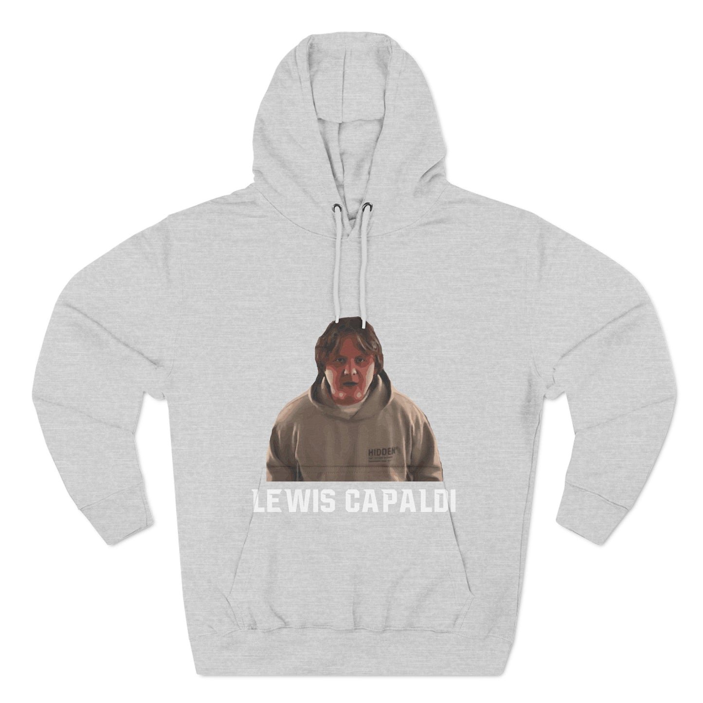 Lewis Capaldi Three-Panel Fleece Hoodie - Graphic