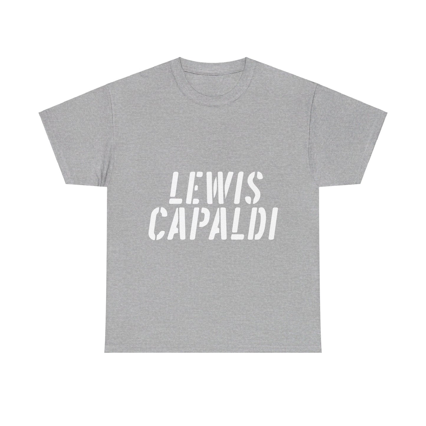 Lewis Capaldi Unisex Heavy Cotton Tee - Writing