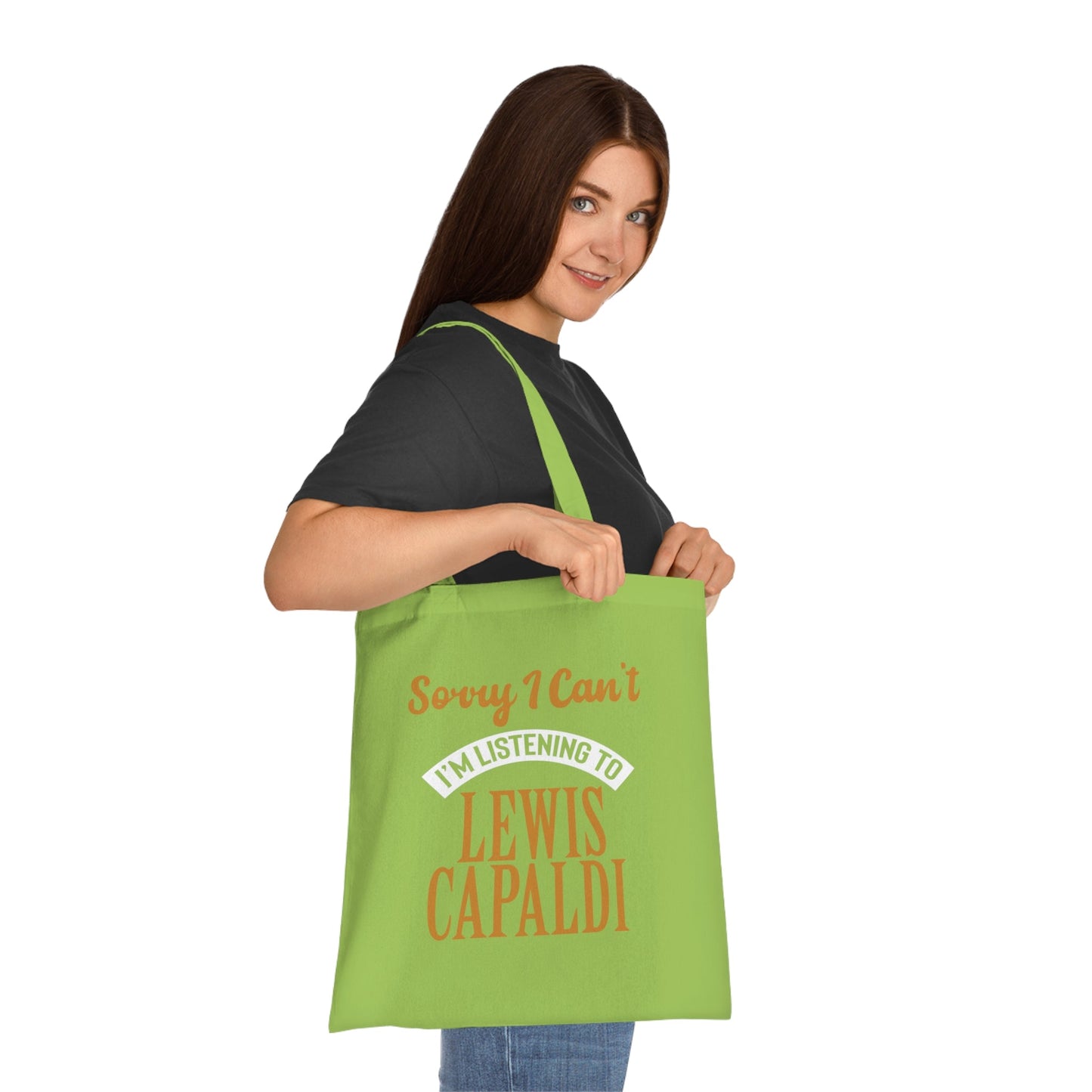 Lewis Capaldi Tote bag - Sorry I can't I'm listening to Lewis Capaldi