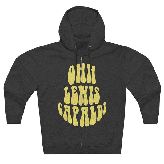 Lewis Capaldi Unisex Zip Hoodie - Ooh Lewis Capaldi