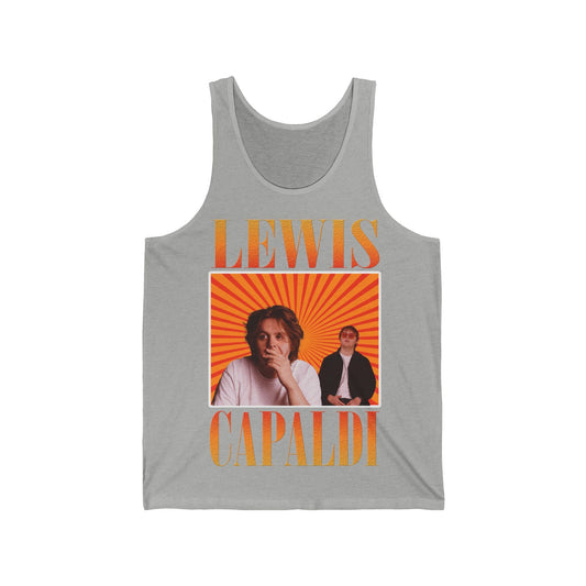 Lewis Capaldi Unisex Jersey Tank Top - Graphic