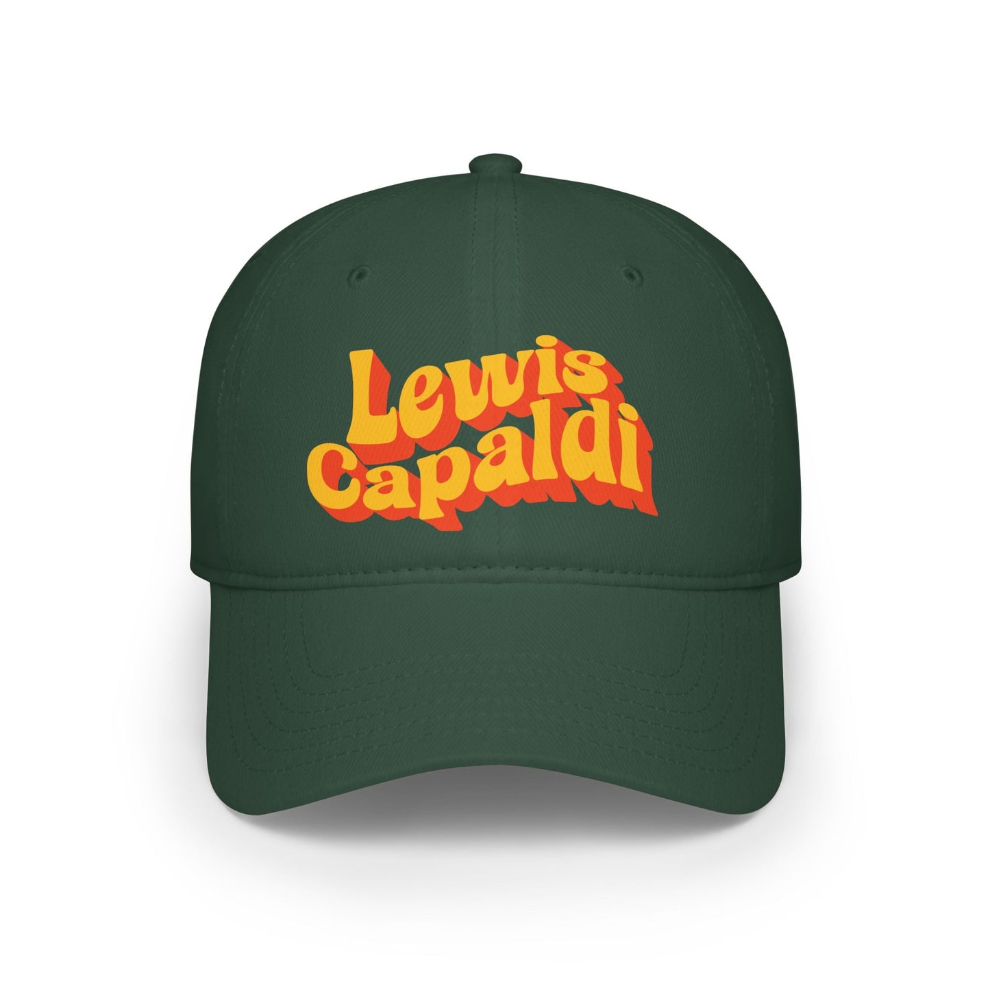 Lewis Capaldi Low Profile Baseball Hat - Writing