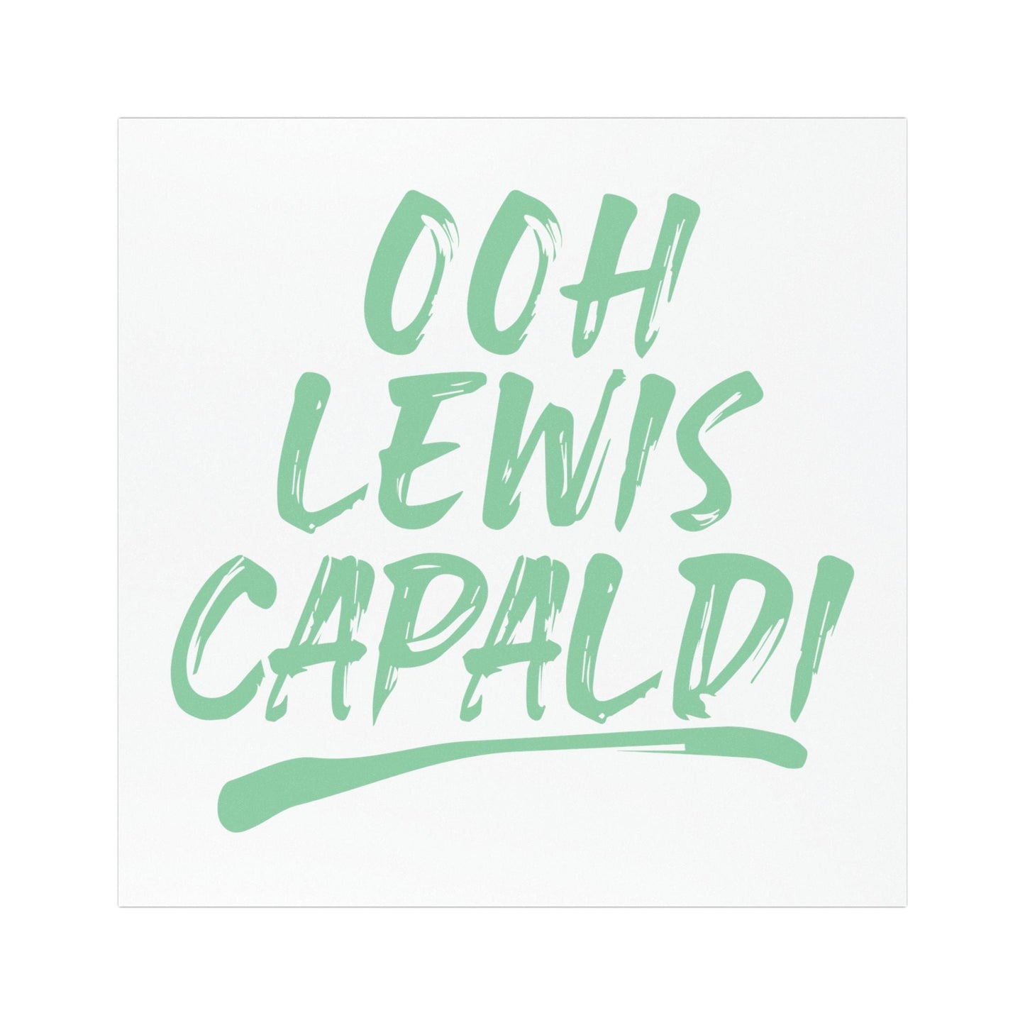 Lewis Capaldi Car Magnets - Ooh Lewis Capaldi