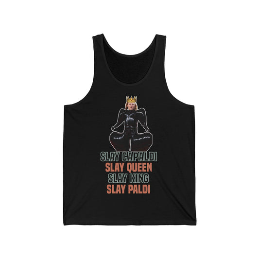 Lewis Capaldi Unisex Jersey Tank Top  - Slay Capaldi