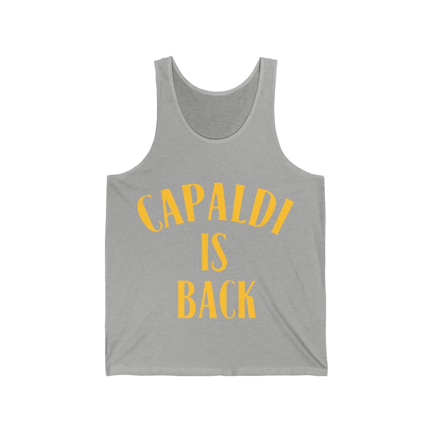 Lewis Capaldi Unisex Jersey Tank Top - Capaldi is back