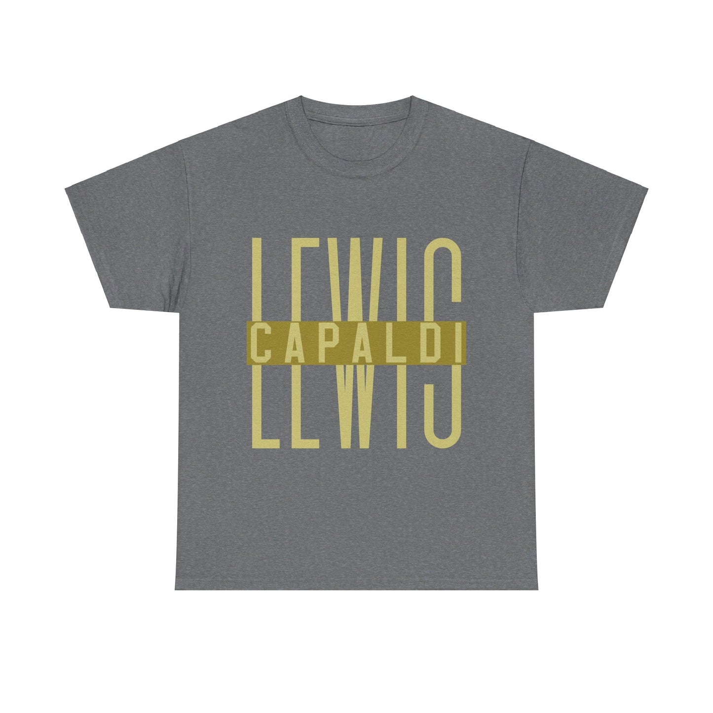 Lewis Capaldi Unisex Heavy Cotton Tee - Writing