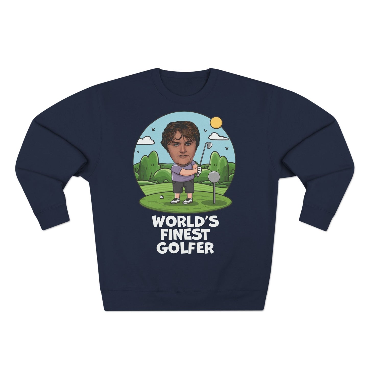 Lewis Capaldi Unisex Crewneck Sweatshirt - Golfing