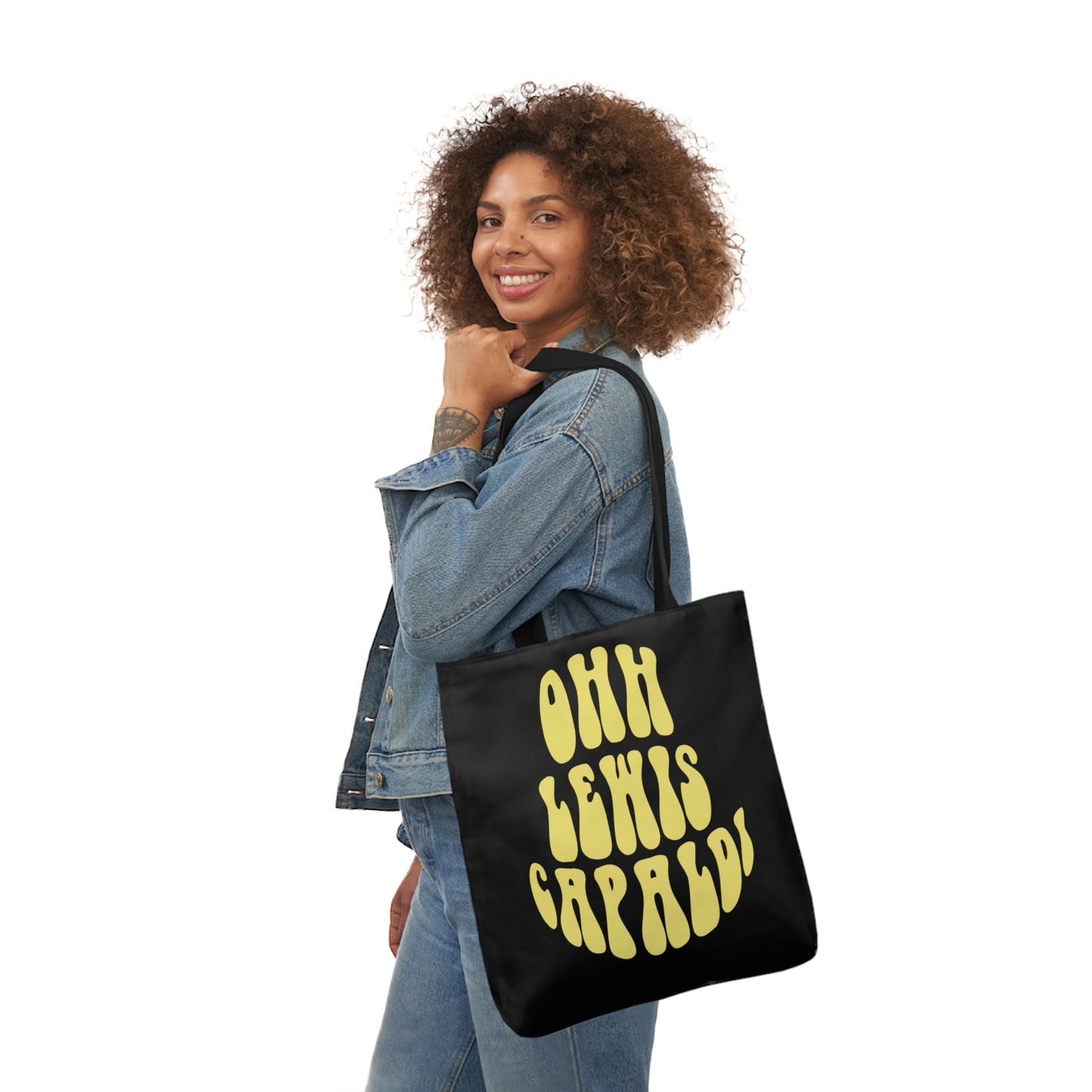 Lewis Capaldi Canvas Tote Bag - Ooh Lewis Capaldi