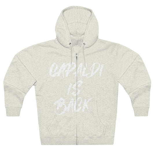 Lewis Capaldi Unisex Zip Hoodie - Capaldi is back