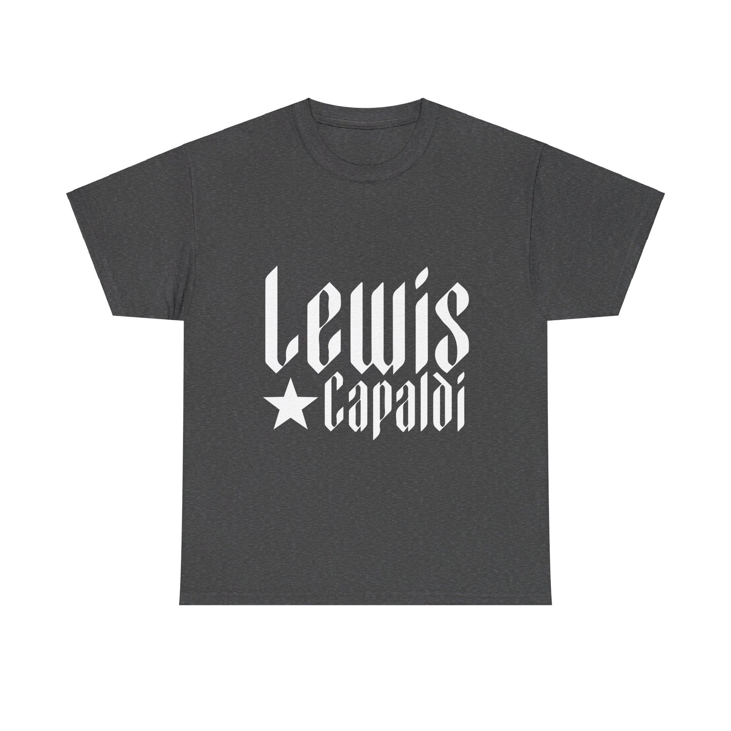 Lewis Capaldi Unisex Heavy Cotton Tee - Writing