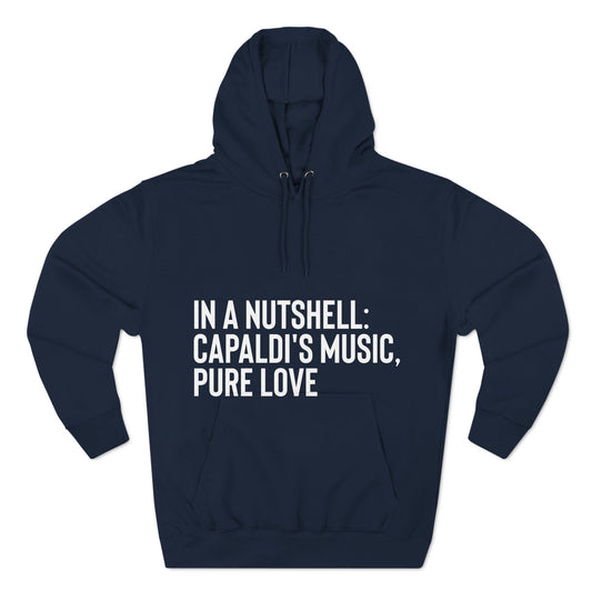 Lewis Capaldi Three-Panel Fleece Hoodie - In a nutshell