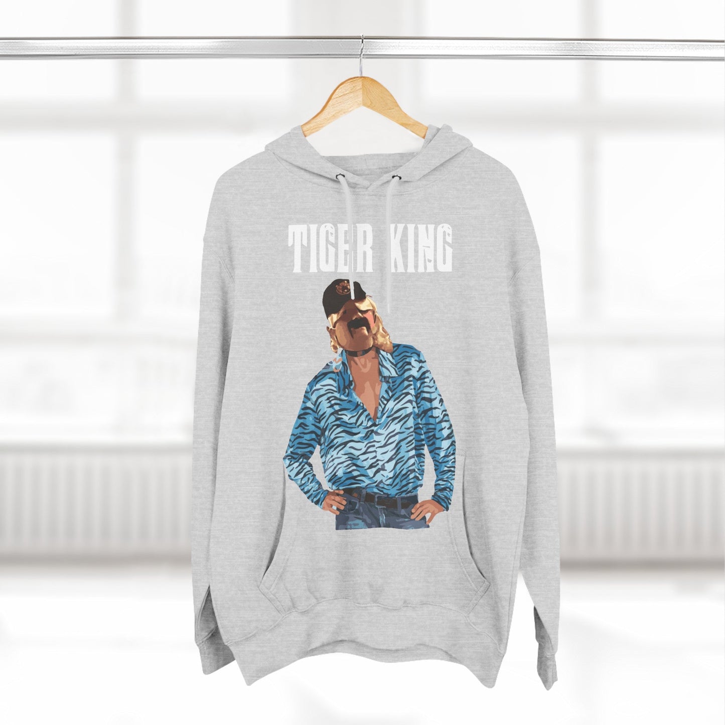 Lewis Capaldi Three-Panel Fleece Hoodie - Tiger King