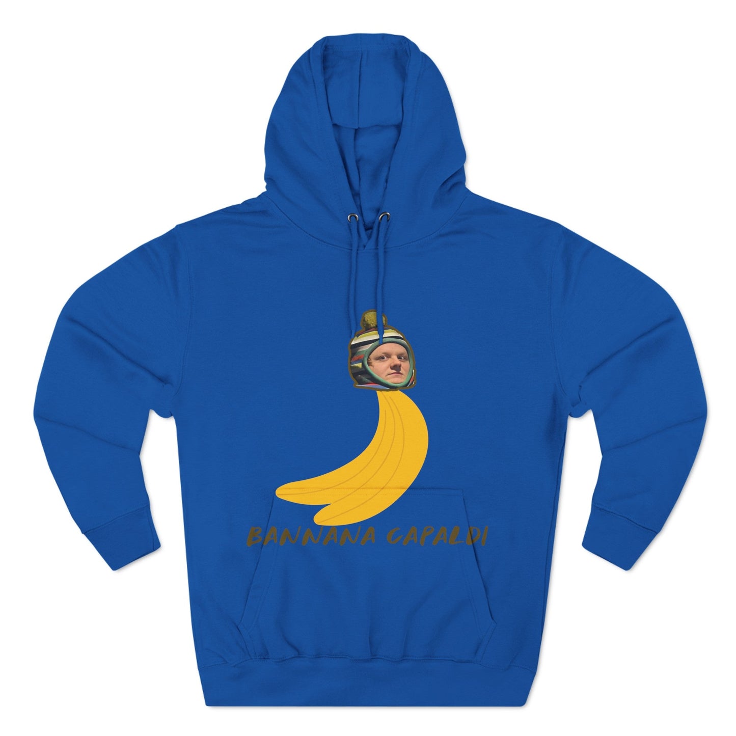 Lewis Capaldi Three-Panel Fleece Hoodie - Banana Capaldi