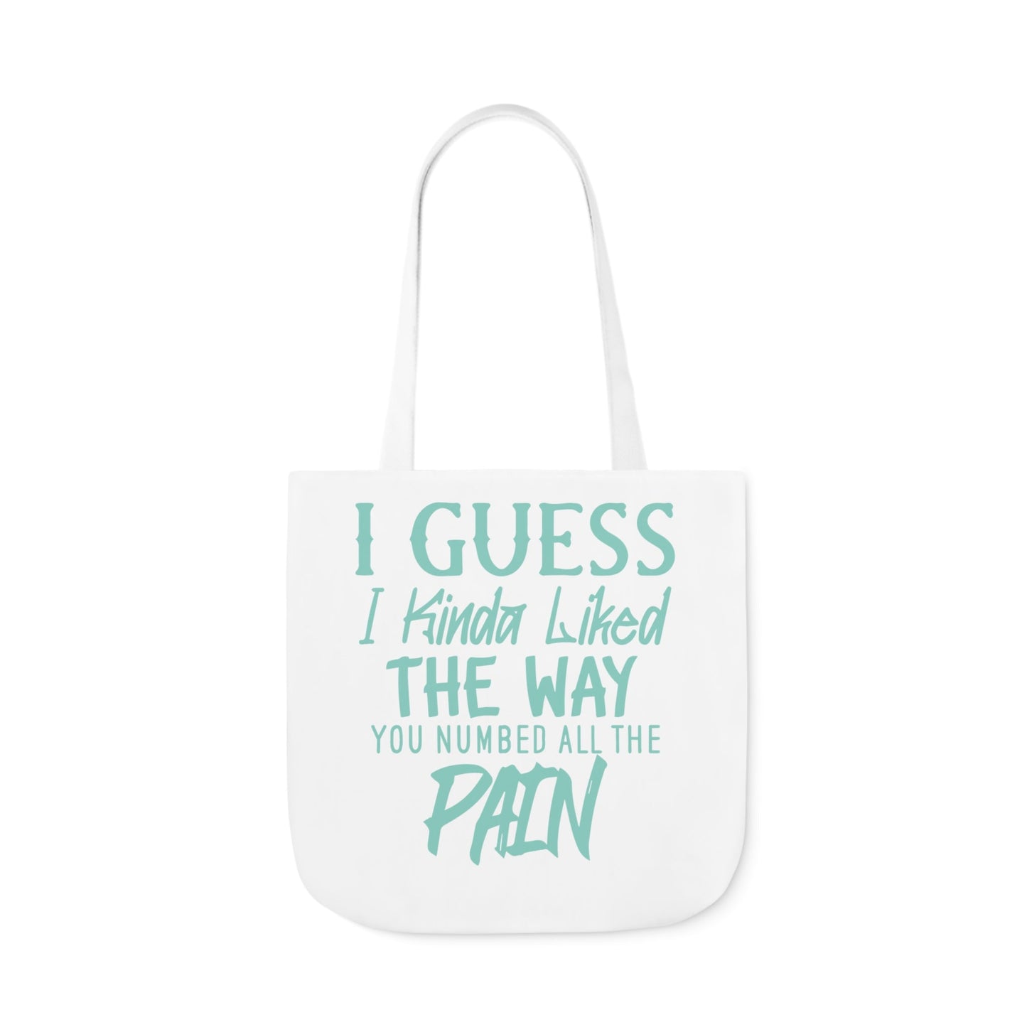 Lewis Capaldi Canvas Tote Bag - Lyrics