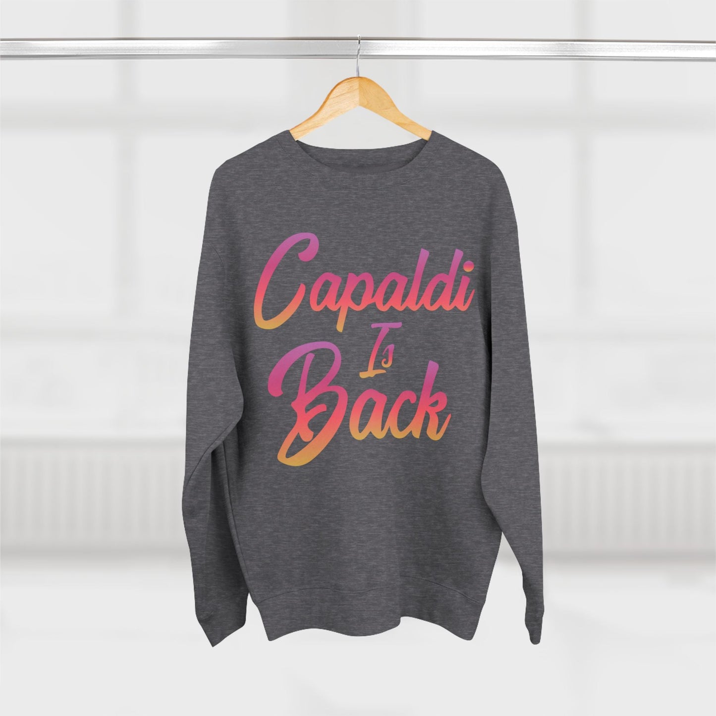 Lewis Capaldi Unisex Crewneck Sweatshirt - Capaldi Is Back