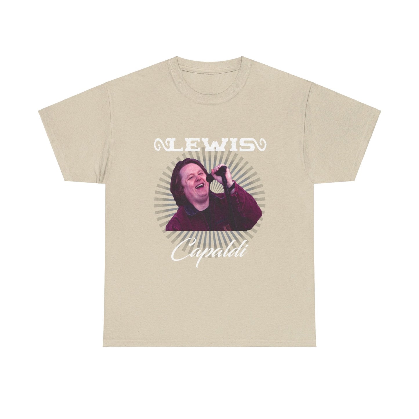 Lewis Capaldi Unisex Heavy Cotton Tee - Graphic