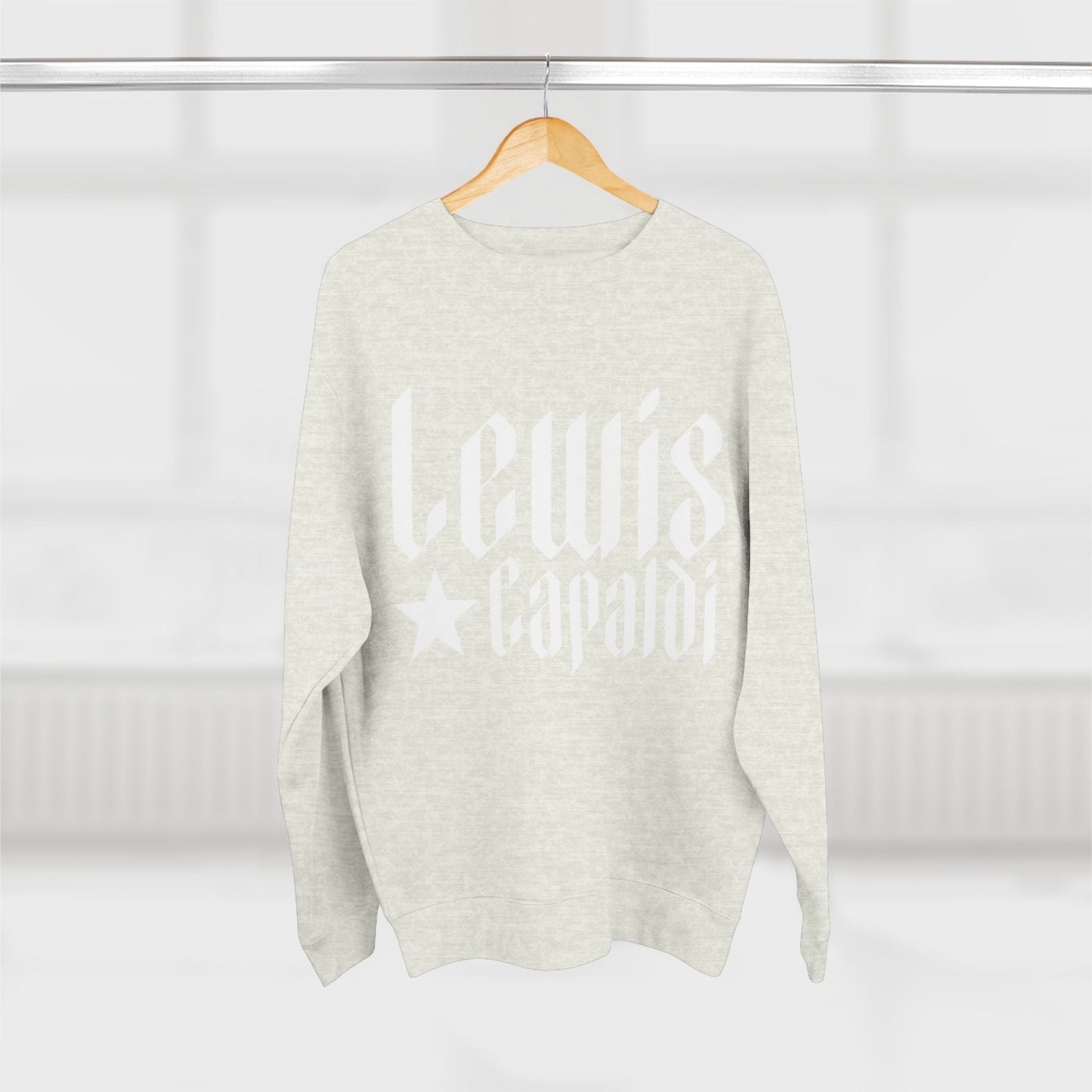 Lewis Capaldi Unisex Crewneck Sweatshirt - Writing