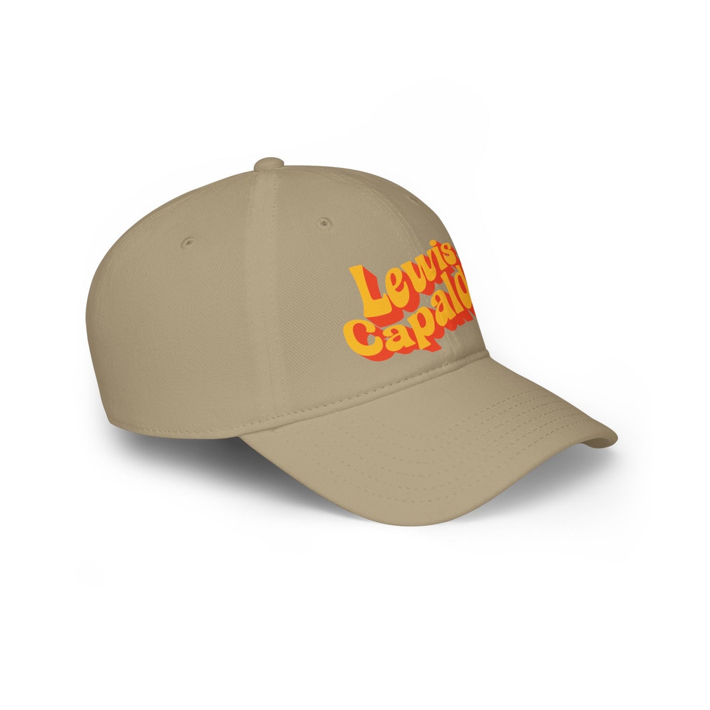 Lewis Capaldi Low Profile Baseball Hat - Writing