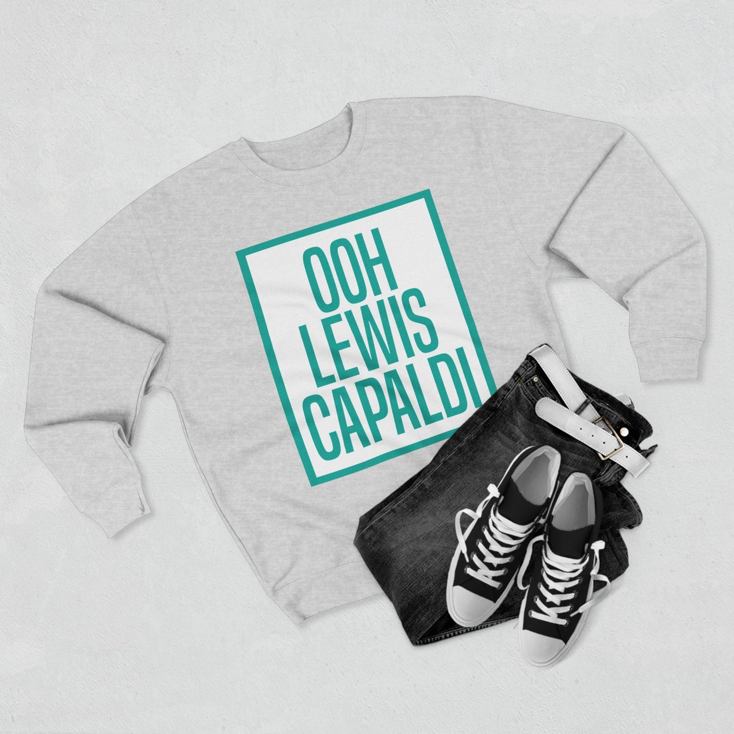 Lewis Capaldi Unisex Crewneck Sweatshirt - Ooh Lewis Capaldi