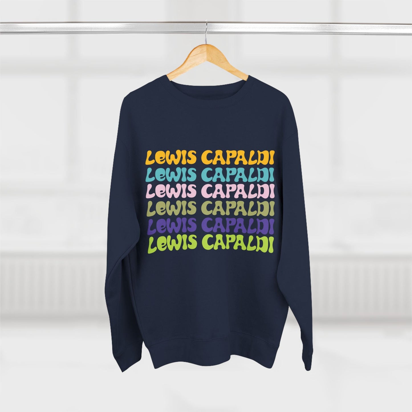 Lewis Capaldi Unisex Crewneck Sweatshirt - Writing