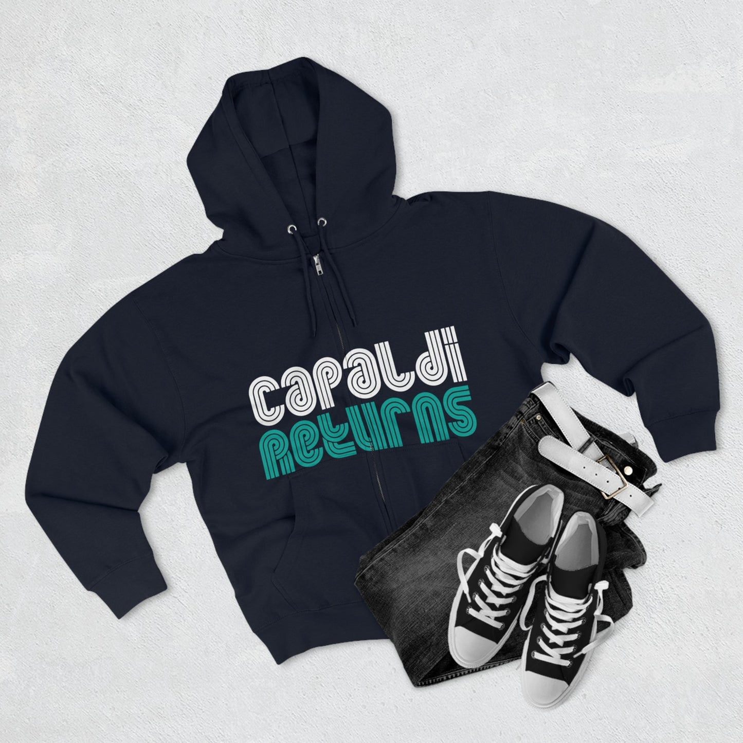 Lewis Capaldi Unisex Zip Hoodie - Capaldi return's