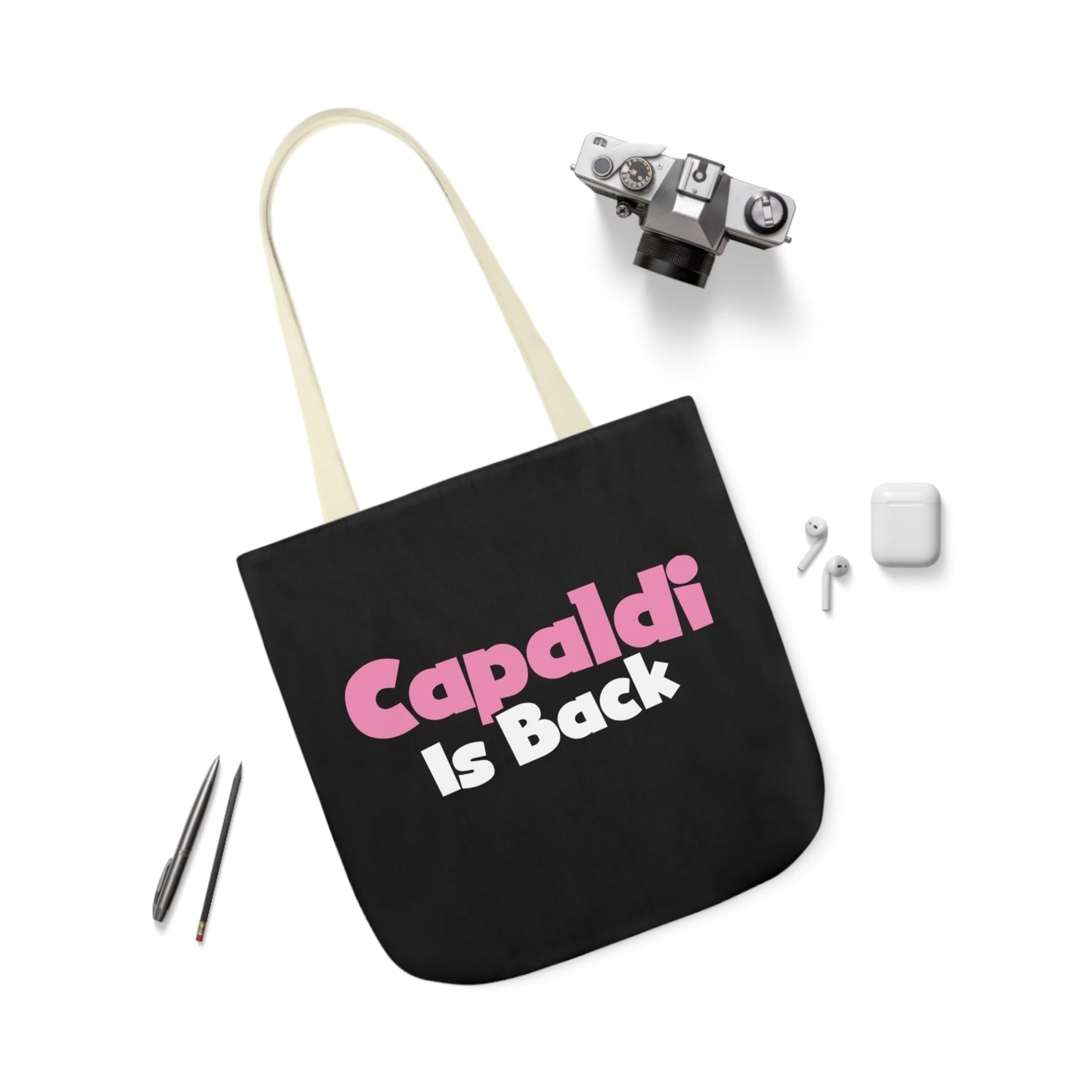 Lewis Capaldi Canvas Tote Bag - Capaldi is back