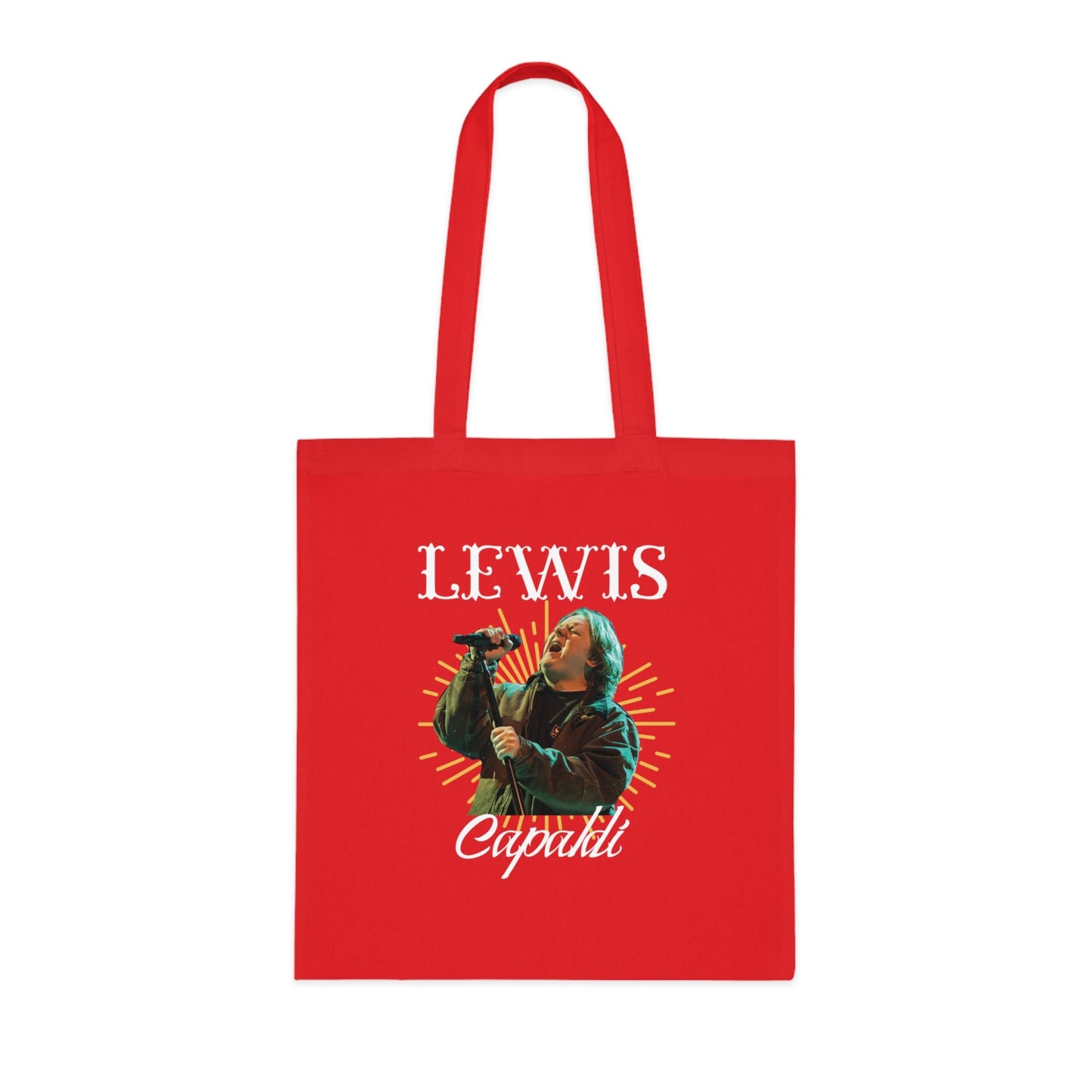 Lewis Capaldi Cotton Tote Bag - Graphic