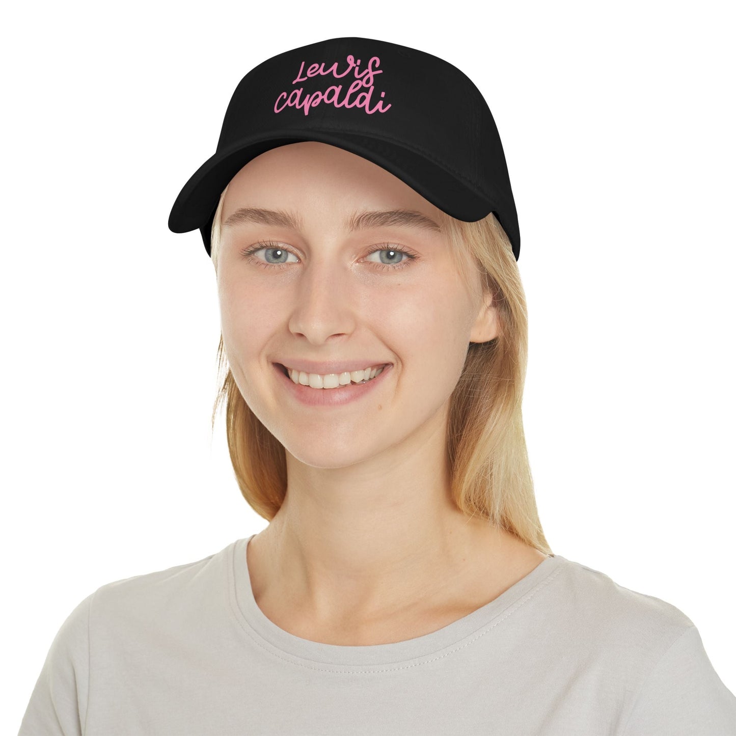 Lewis Capaldi Low Profile Baseball Hat - Writing