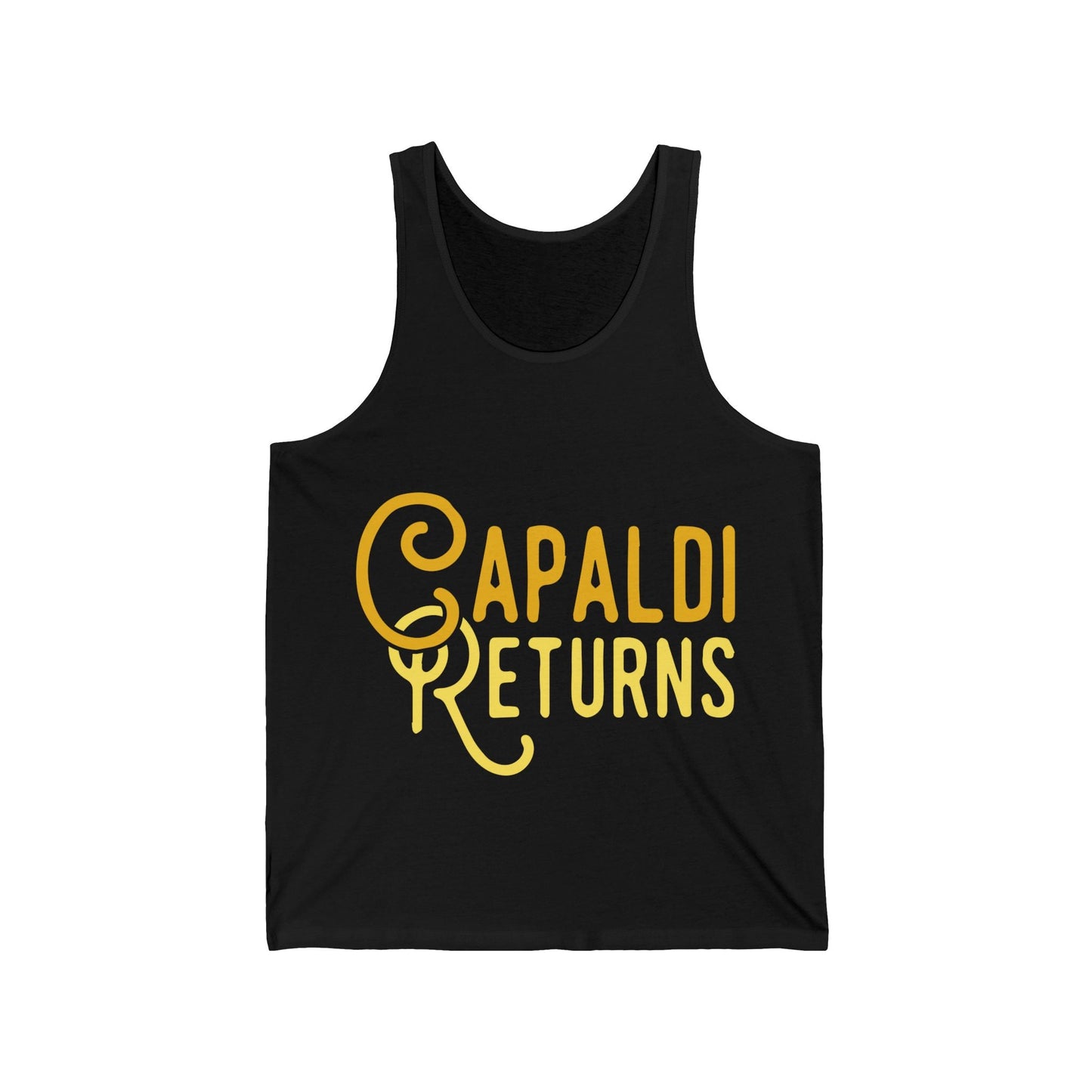 Lewis Capaldi Unisex Jersey Tank Top - Capaldi Returns