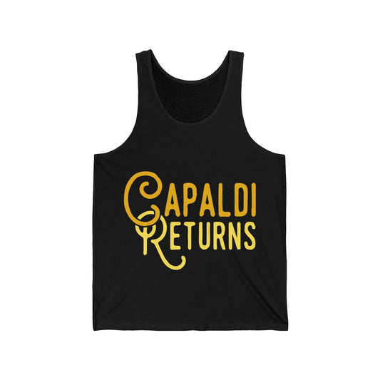 Lewis Capaldi Unisex Jersey Tank Top - Capaldi Returns