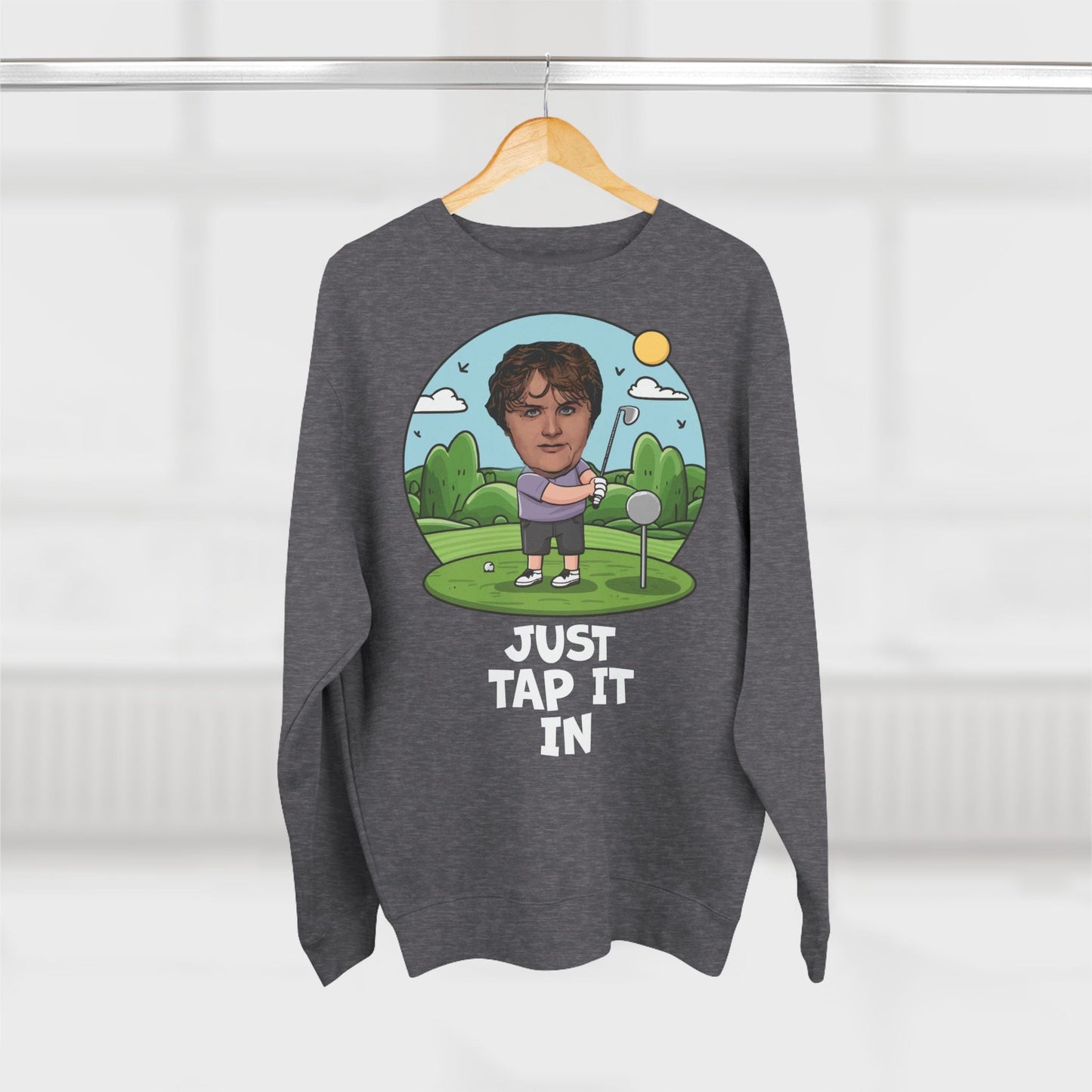 Lewis Capaldi Unisex Crewneck Sweatshirt - Golfing