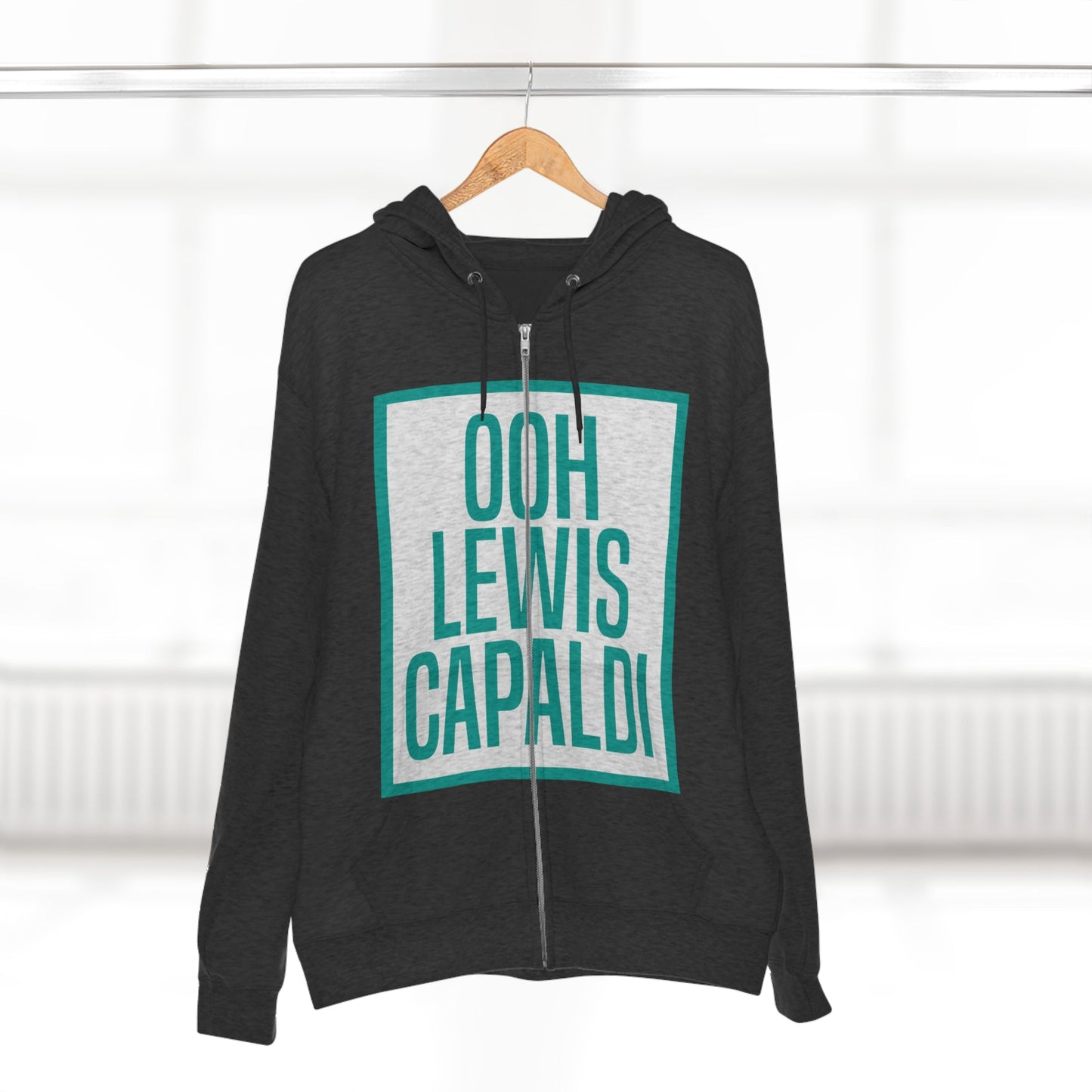 Lewis Capaldi Unisex Zip Hoodie - Ooh Lewis Capaldi