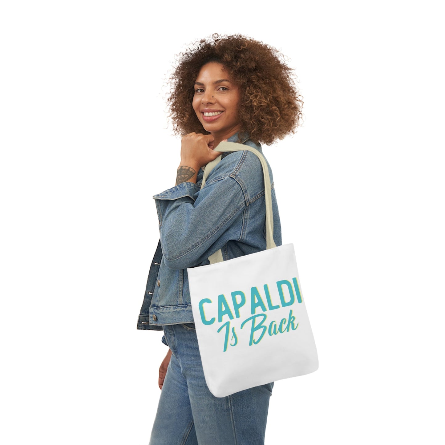 Lewis Capaldi Canvas Tote Bag - Capaldi is back