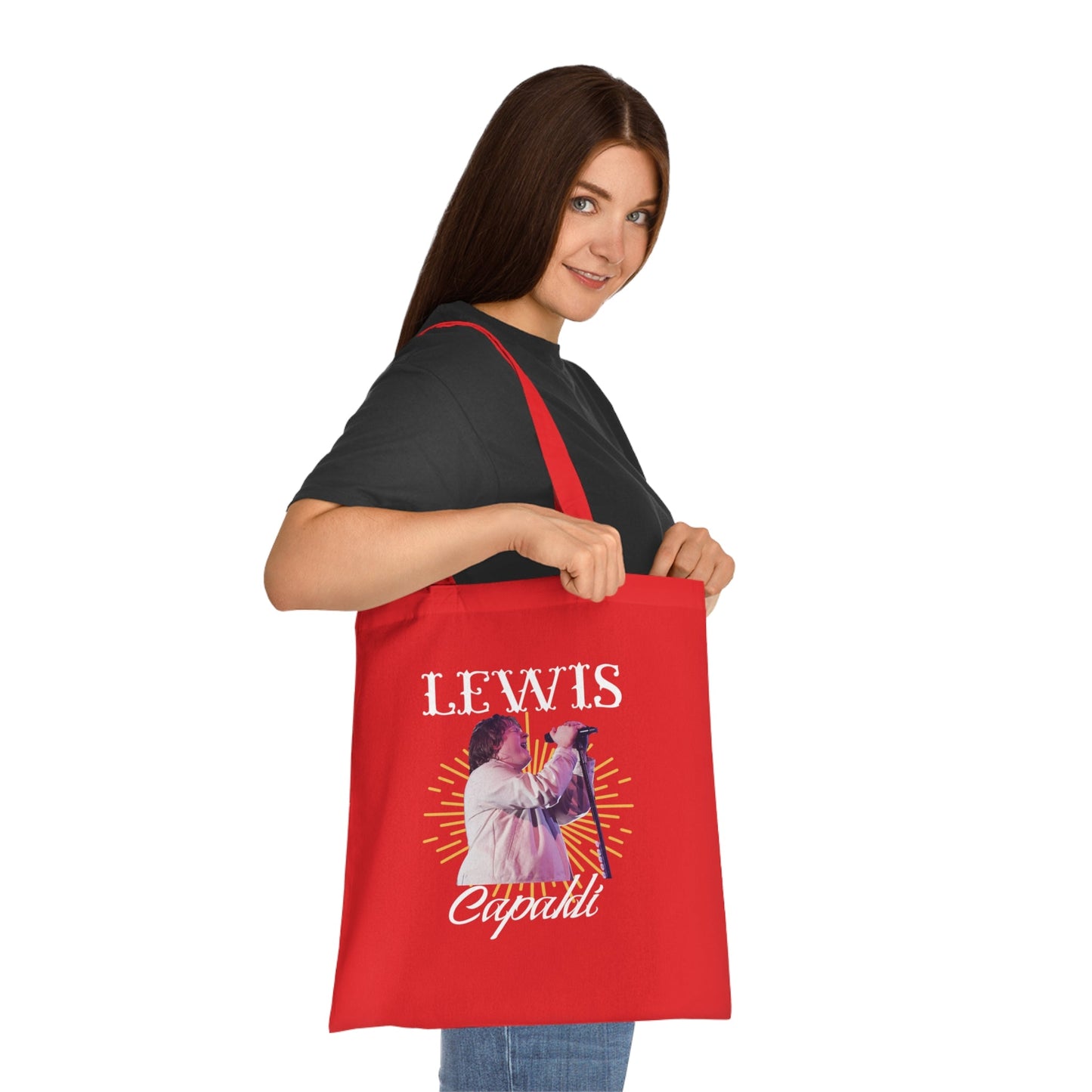 Lewis Capaldi Cotton Tote Bag - Graphic