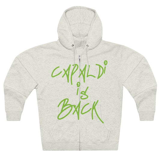 Lewis Capaldi Unisex Zip Hoodie - Capaldi is back