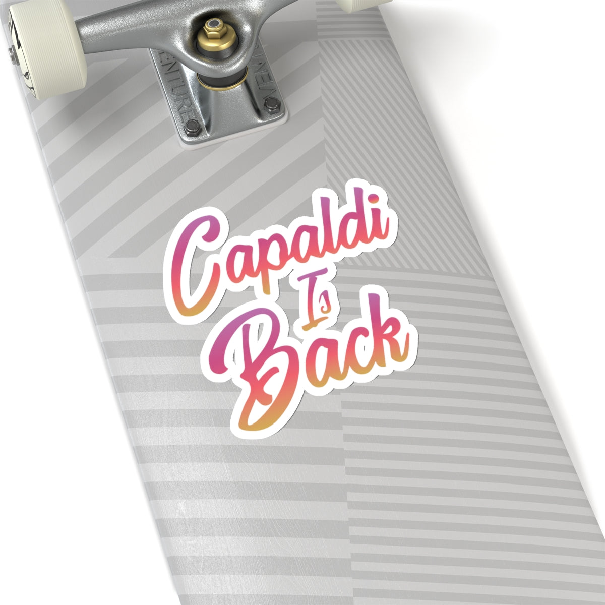 Lewis Capaldi Kiss-Cut Stickers - Capaldi is back