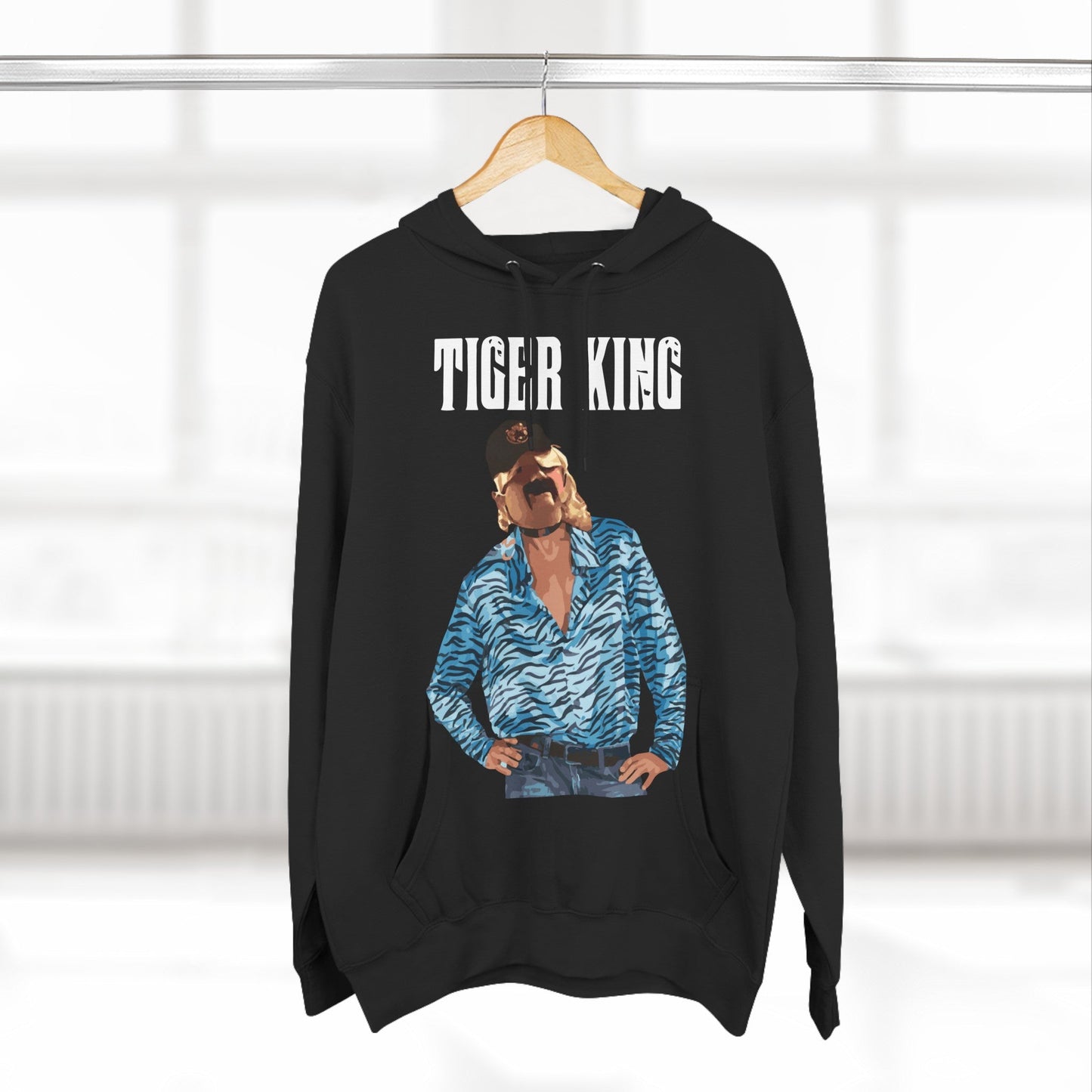 Lewis Capaldi Three-Panel Fleece Hoodie - Tiger King