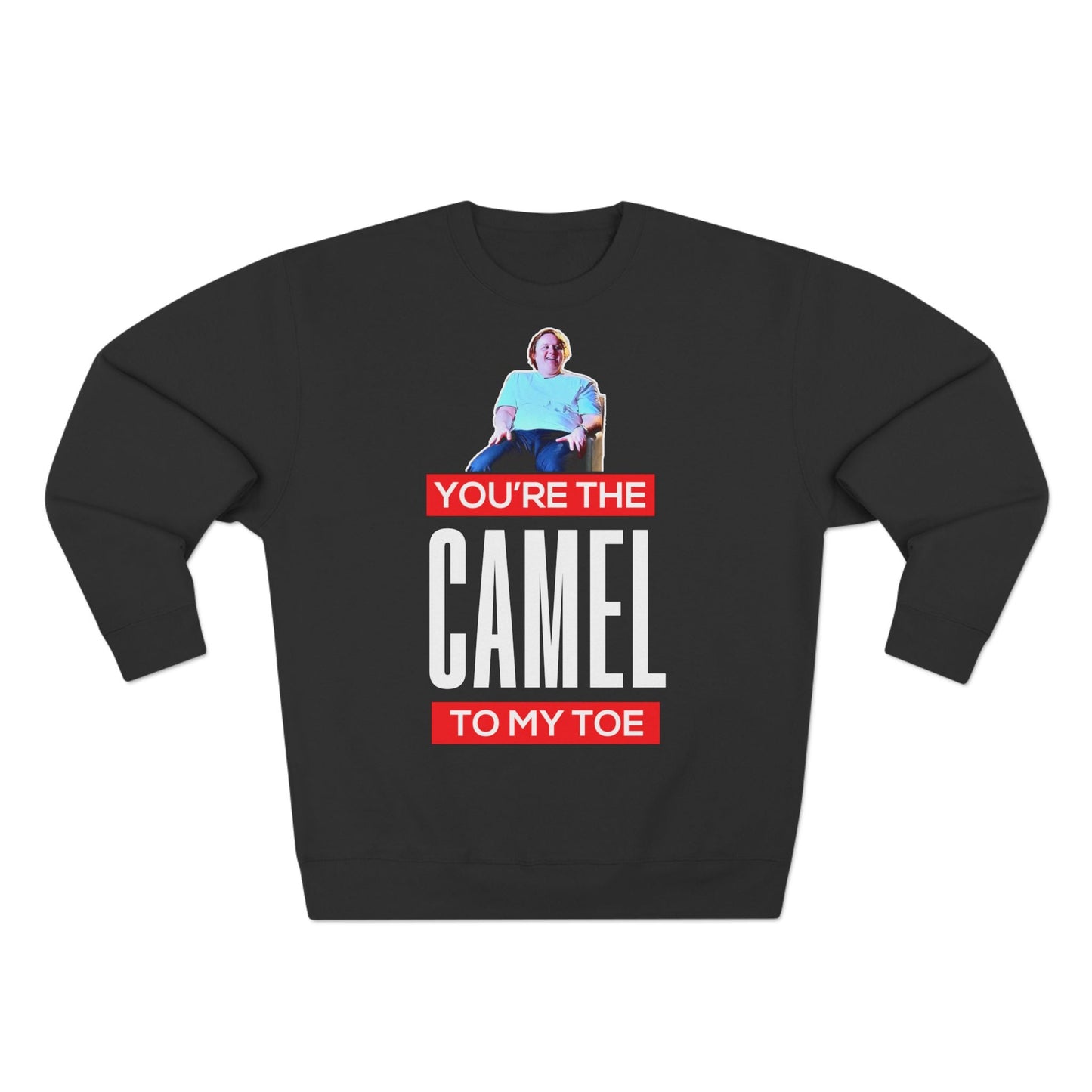 Lewis Capaldi Unisex Crewneck Sweatshirt - You are the camel to my toe