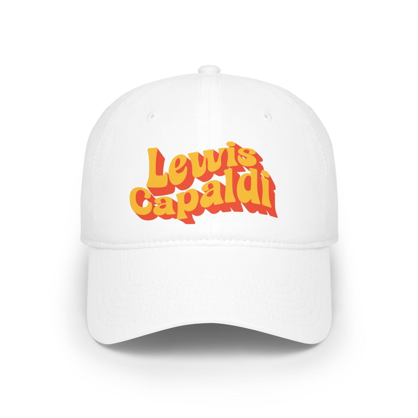 Lewis Capaldi Low Profile Baseball Hat - Writing