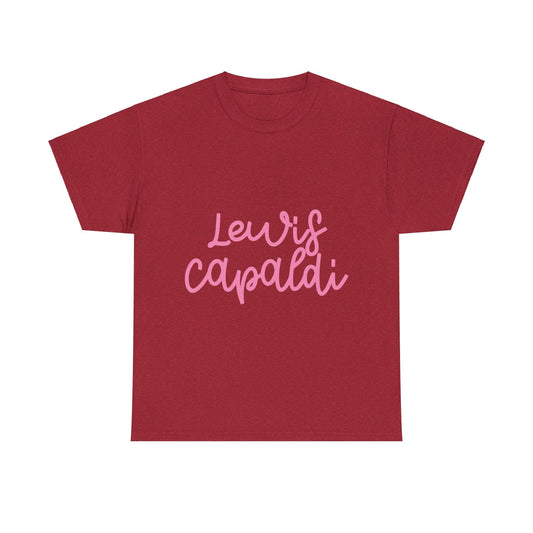 Lewis Capaldi Unisex Heavy Cotton Tee - Writing