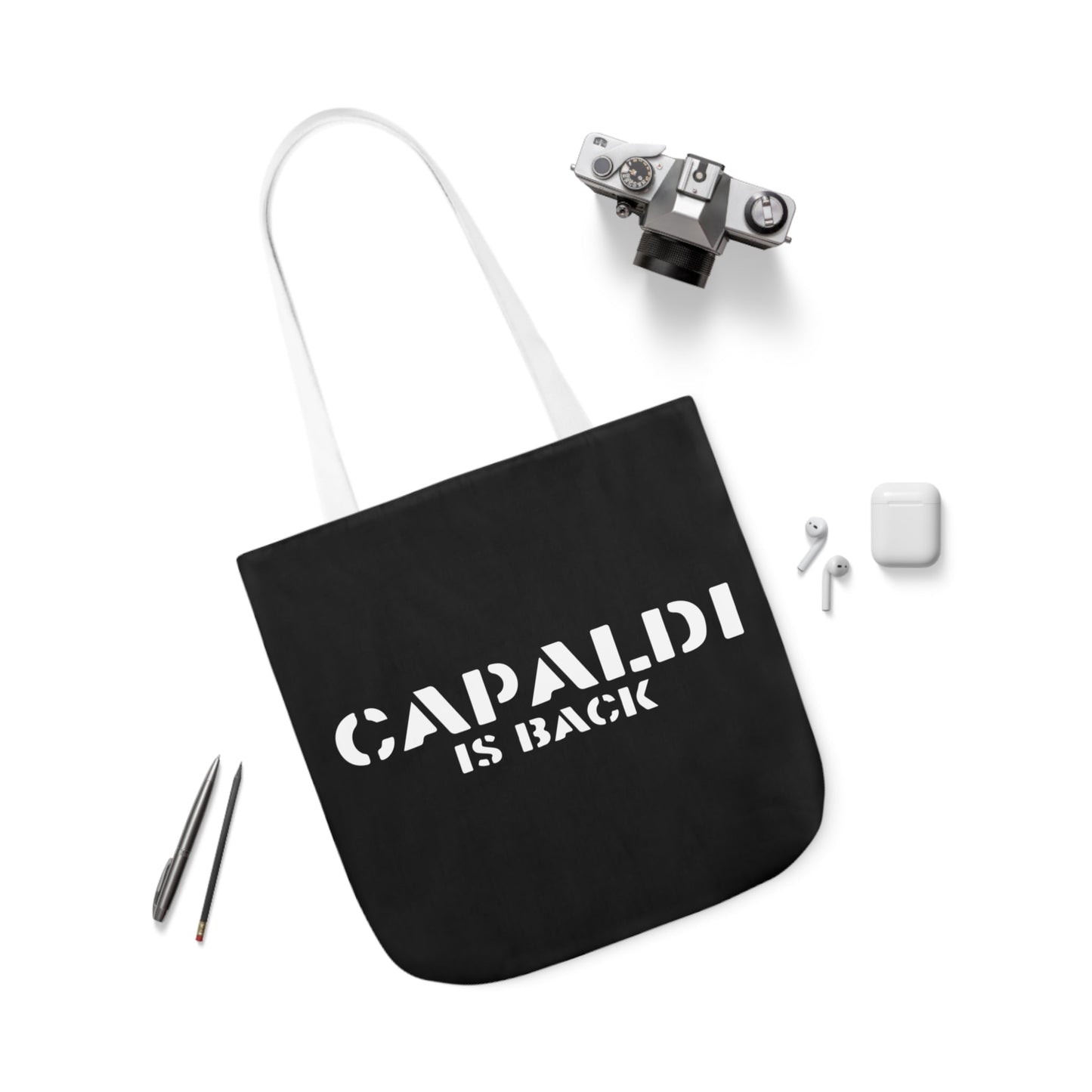 Lewis Capaldi Canvas Tote Bag - Capaldi is back