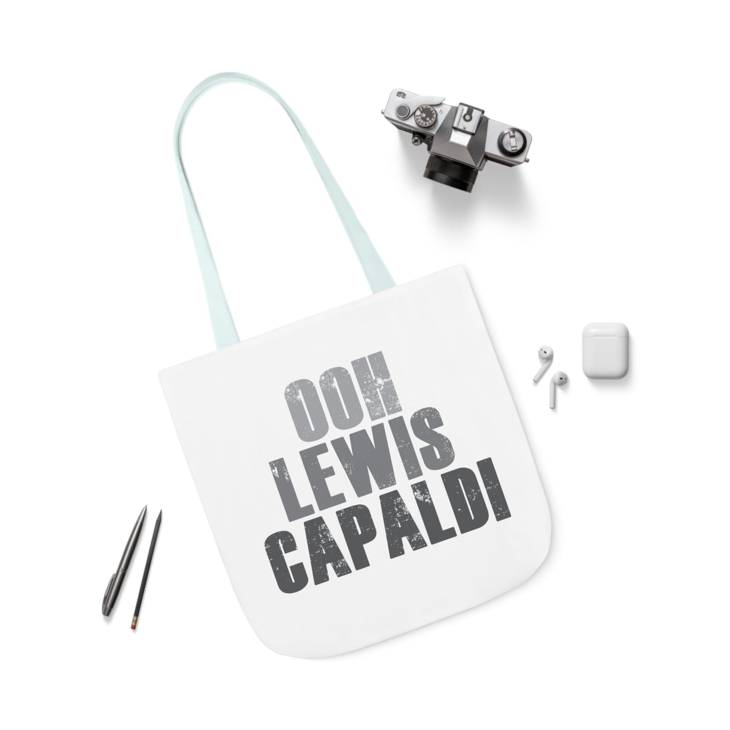 Lewis Capaldi Canvas Tote Bag - Ooh Lewis Capaldi