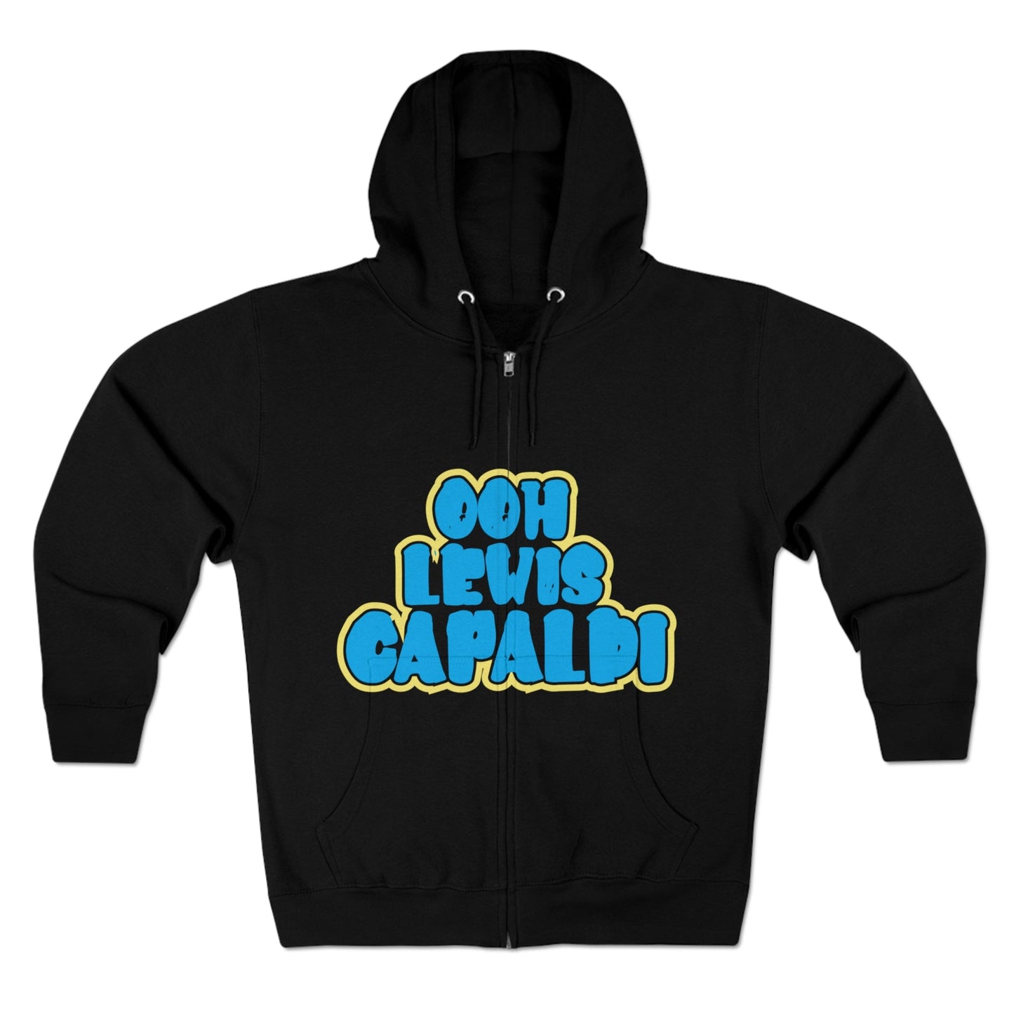 Lewis Capaldi Unisex Zip Hoodie - Ooh Lewis Capaldi