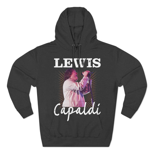 Lewis Capaldi Three-Panel Fleece Hoodie - Graphic