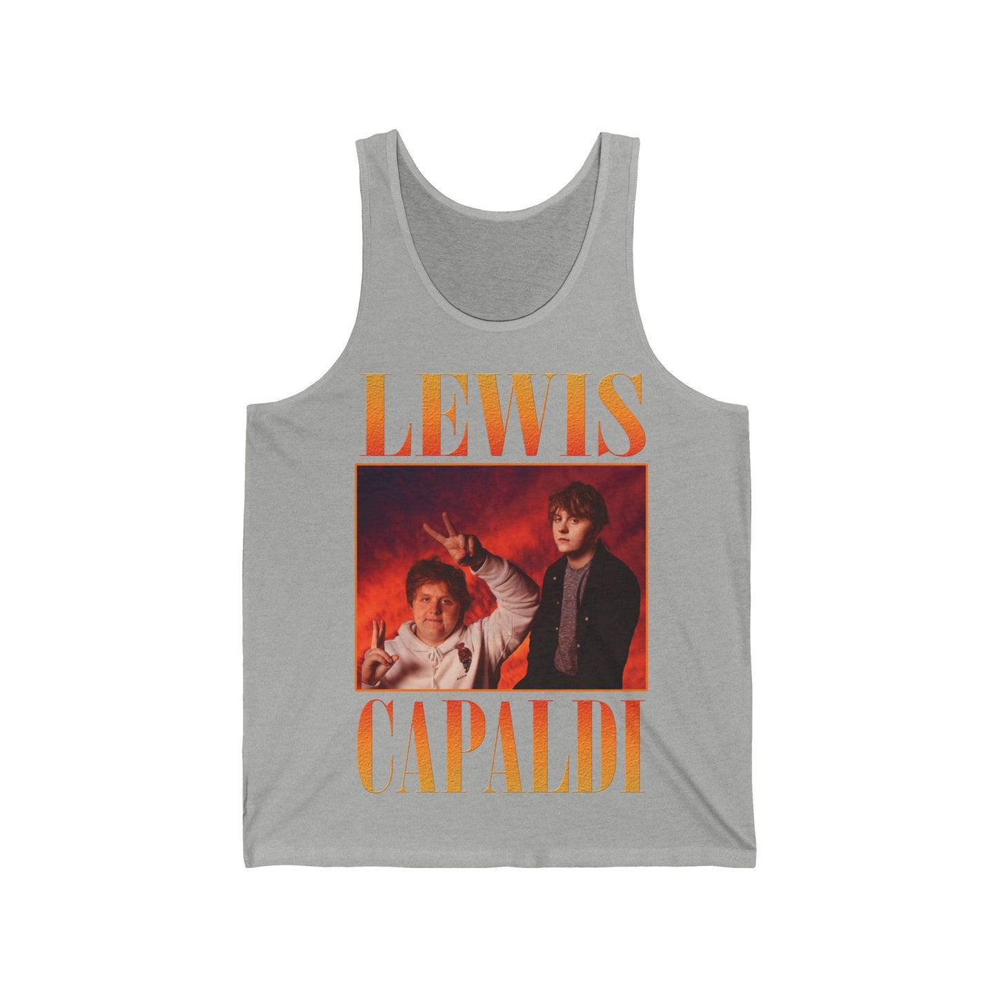 Lewis Capaldi Unisex Jersey Tank Top - Graphic