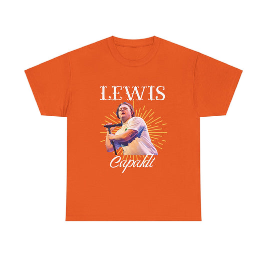 Lewis Capaldi Unisex Heavy Cotton Tee - Graphic